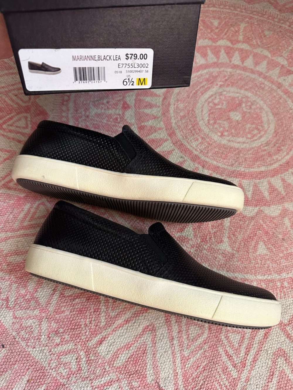 Naturalizer Black Slip-On Sneaker - Picture 4 of 5